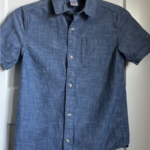 Boys Gymboree Chambray Button Up short sleeve